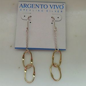 Argento Vivo sterling silver earrings